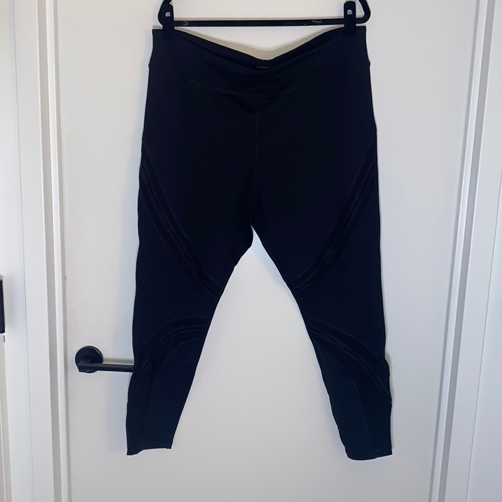 Forever 21 Plus Size Curve Mesh Leggings